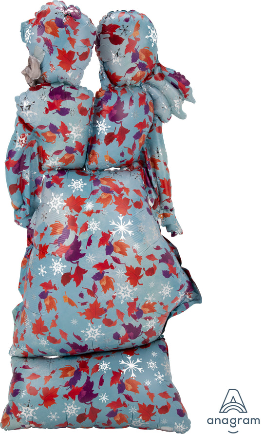 Epic Frozen 2 Elsa & Anna Giant Balloon –Perfect Party Decor with Long-Lasting Float Time