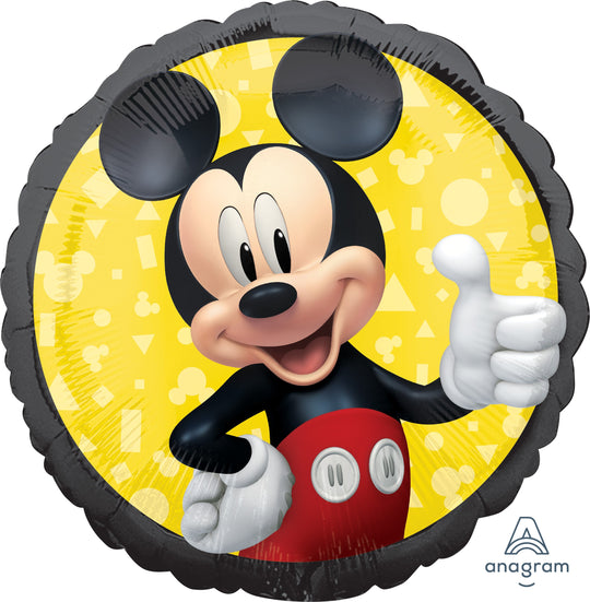 Mickey Mouse Ballon Mylar Éblouissant - Décor de Fête 45cm avec Flottaison Superbe