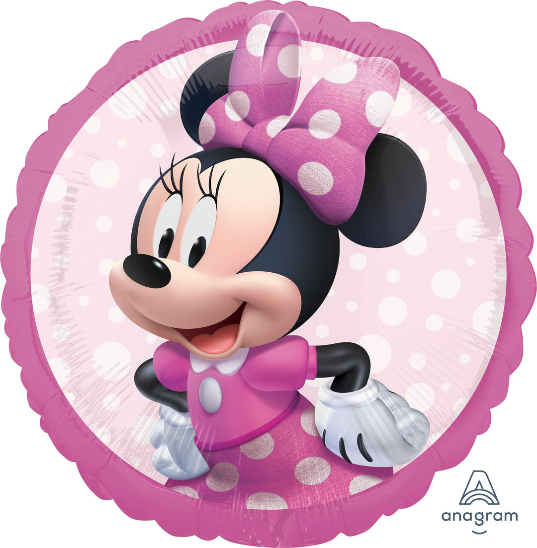 Minnie Mouse Foil Balloon: Perfect Party Decor, Superior Float, Self Sealing!