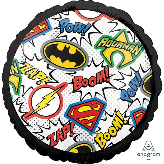 Justice League Themed Foil Balloon - Superior Float Time for Memorable Parties!