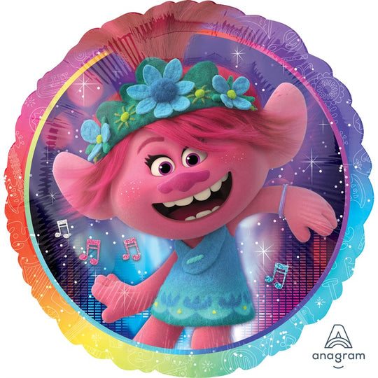 Trolls World Tour Foil Balloon - Perfect Party Decoration with Superior Float Time!