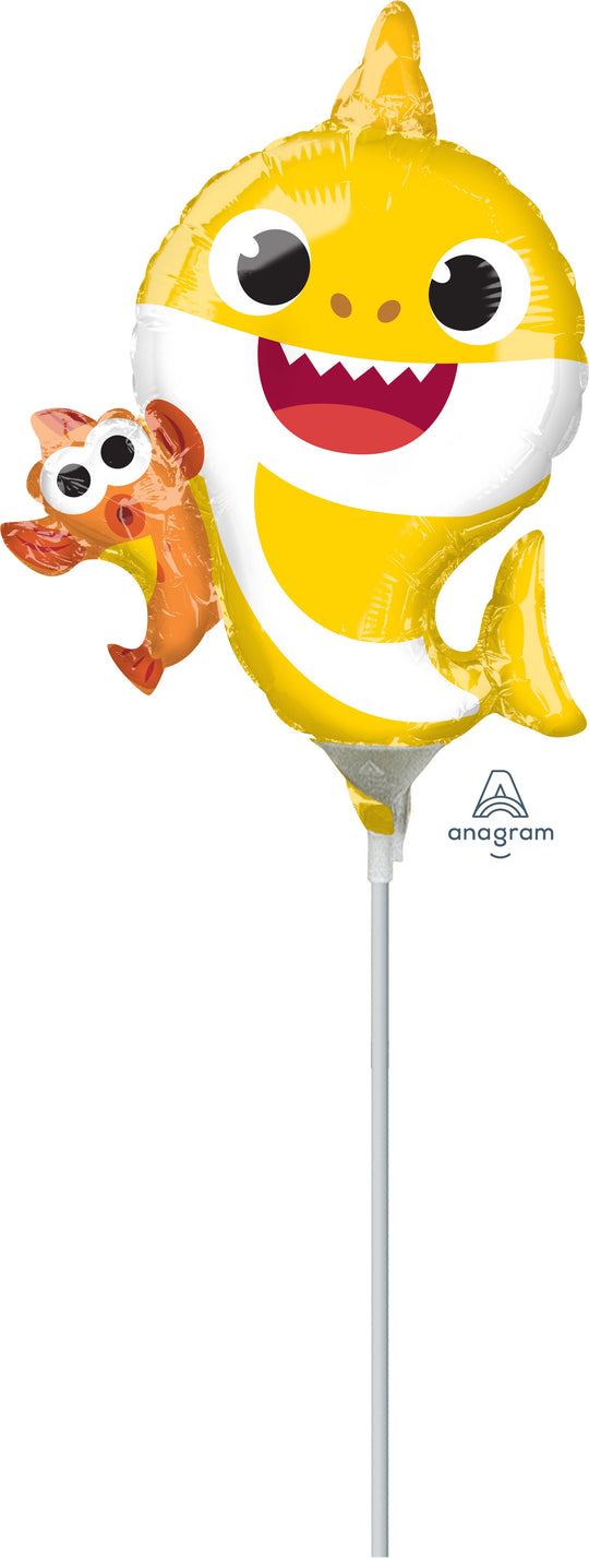 Charming 14-Inch Baby Shark Foil Balloon - Guaranteed Long Float Time for Party Magic!