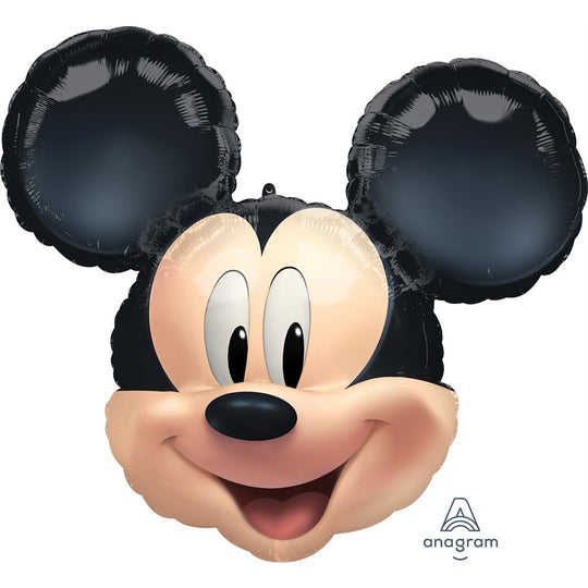 Mickey Mouse SuperShape XL Foil Balloon - Perfect for Celebrations - Long Float Time!