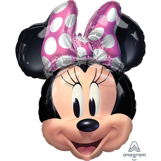 Minnie Mouse Forever Ballon Mylar XL - Décor de Fête Parfait, Flottaison Exceptionnelle