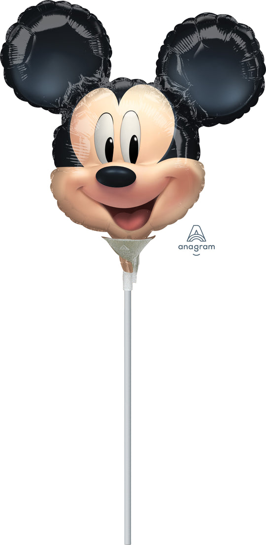 Ballon Mylar Mickey Mouse pour Décor de Fête Exquis - Autoscellant avec Longue Durée de Flottaison