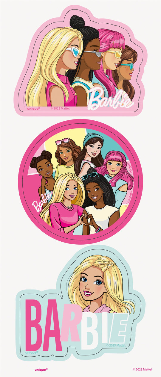 Affordable Barbie-Themed Birthday Party Sticker - Fun, Easy Setup, Cute & Comprehensive