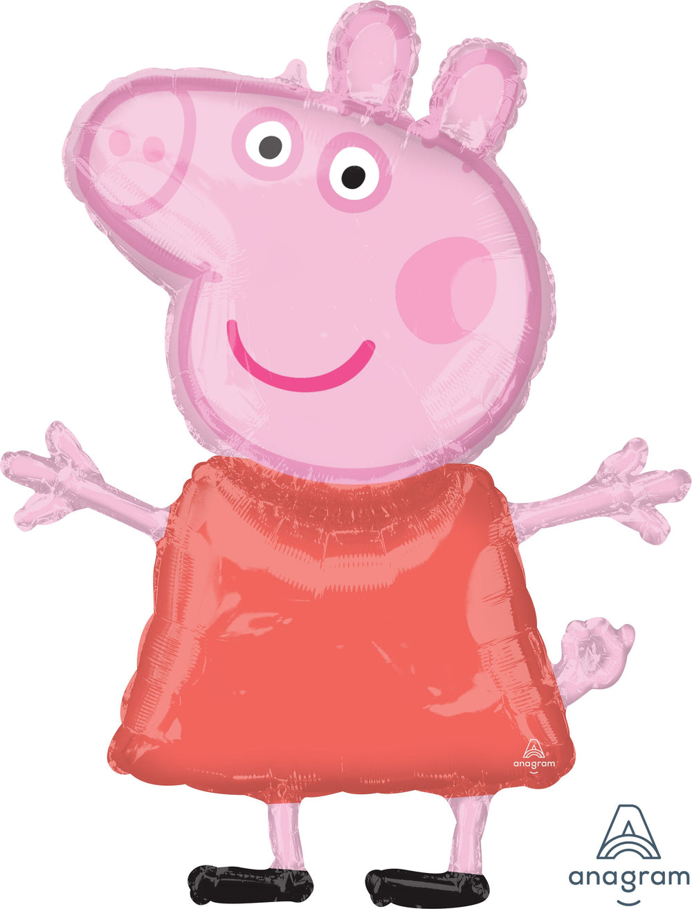 Peppa Pig SuperShape Foil Balloon - Ultimate Party Decor with Unbeatable Float Time
