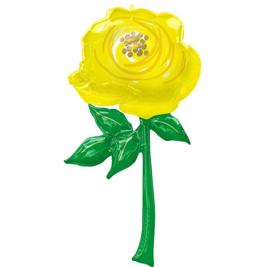 Vibrant Flower Themed Foil Balloon - Superior Float Time for Unforgettable Parties