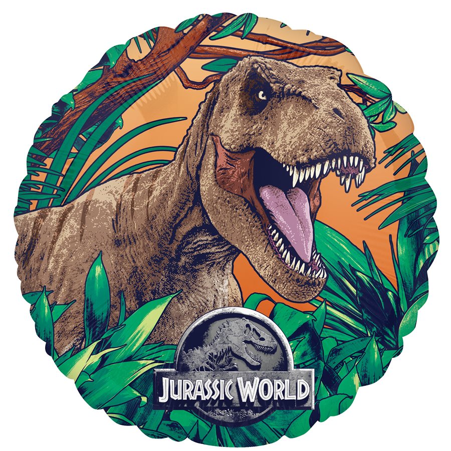 Jurassic World Foil Balloon - Elevate Your Party Decor with Superior Float Time