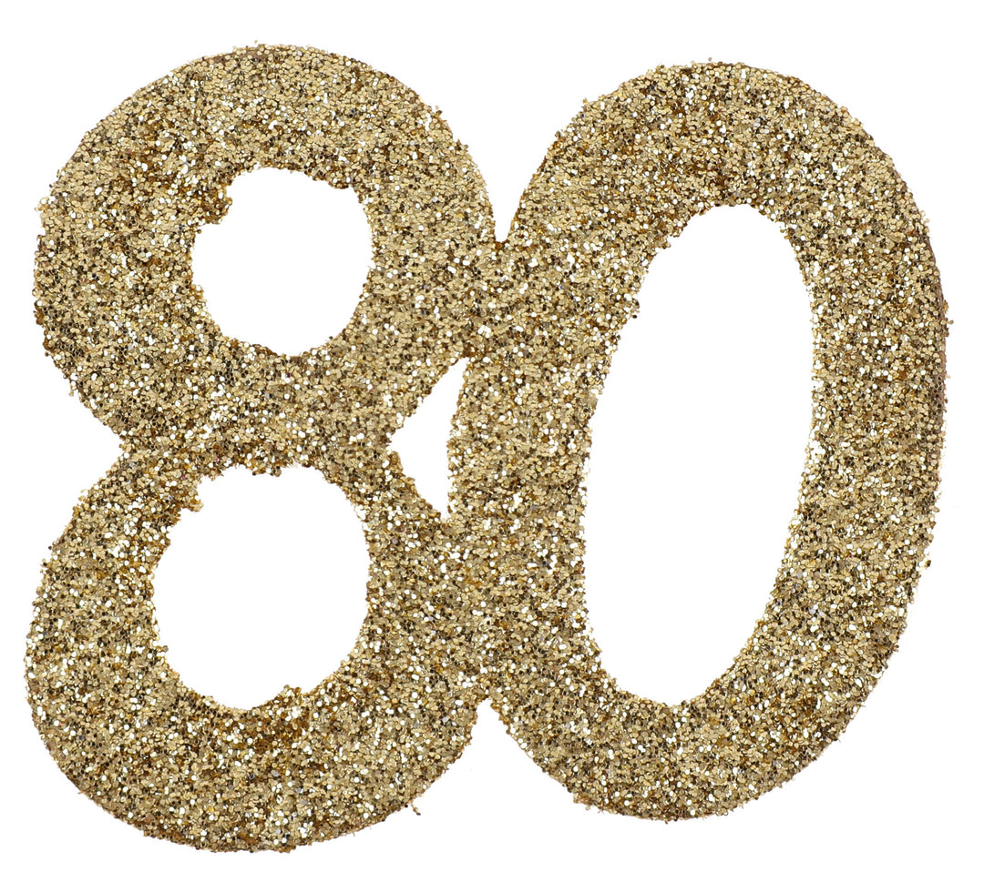 80th Birthday Splendor: Elegant Gold Party Decorations for Stylish Celebrations