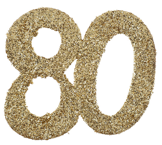 80th Birthday Splendor: Elegant Gold Party Decorations for Stylish Celebrations