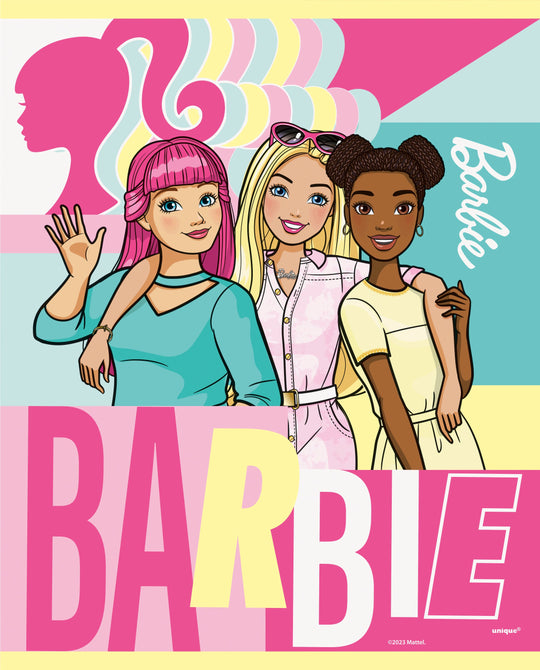 Barbie Loot Bags, 8ct - Perfect for Stylish and Fun-Filled Parties!