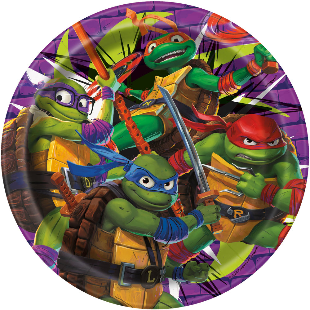 TMNT Party Bundle - Plates, Cups, Napkins & More - Unleash the Fun!