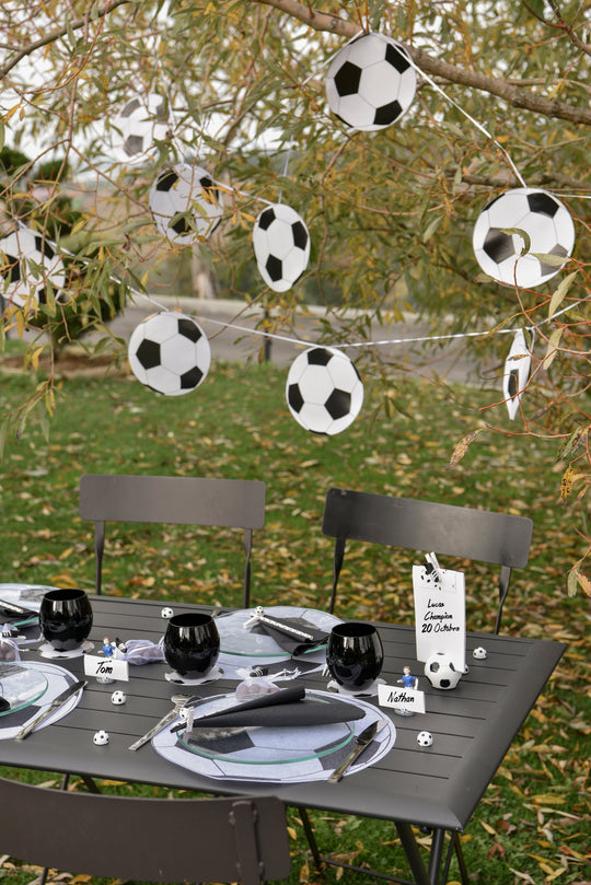 Elevate Your Game: Stylish Soccer-Themed Banner for Trendsetting Celebrations