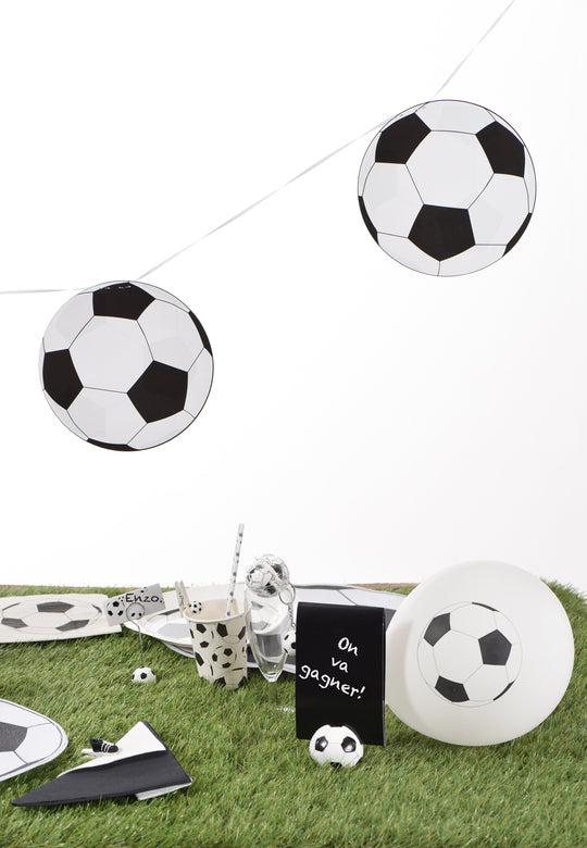 Elevate Your Game: Stylish Soccer-Themed Banner for Trendsetting Celebrations