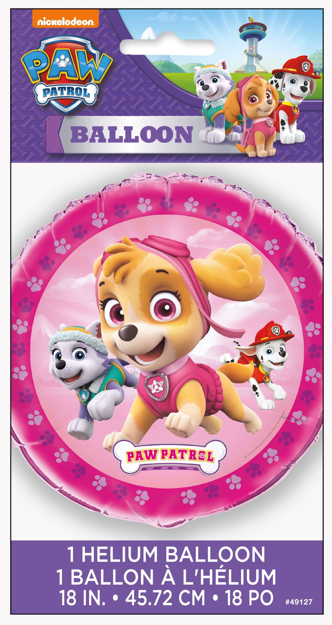 Skye Paw Patrol Foil Balloon - Superior Float, Perfect Party Decoration Delight