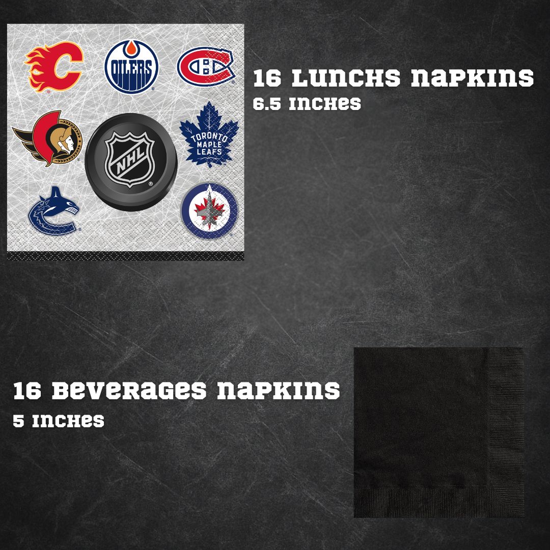NHL Party Bundle: 85 Essential Supplies for Effortless Fun!