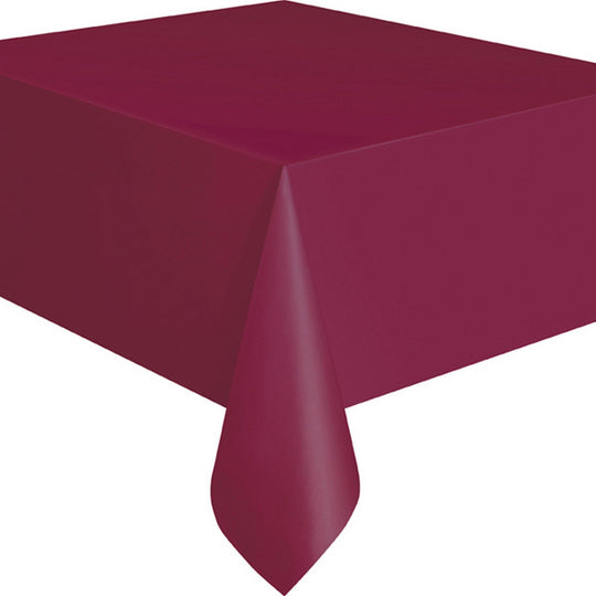 Solid Tablecloth for Birthday Parties - Affordable, Easy Setup & Coordinated Themes