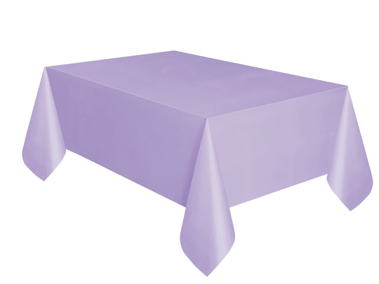 Lavender Solid Tablecloth - Affordable Elegance for Your Birthday Party!