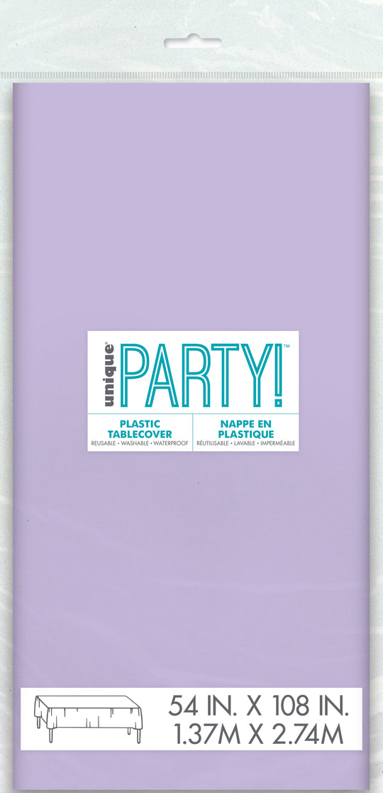 Lavender Solid Tablecloth - Affordable Elegance for Your Birthday Party!