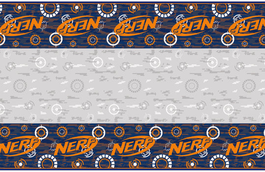 Blast-Mode Battle Tablecover – Dive into the Nerf Universe!