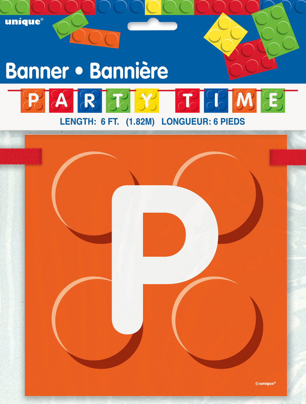Colorful Blocks Party Supplies Banner - Easy Setup for Birthdays & Anniversaries, Coordinated Themes, Affordable Fun! Perfect for Party Planners - 1 Pack