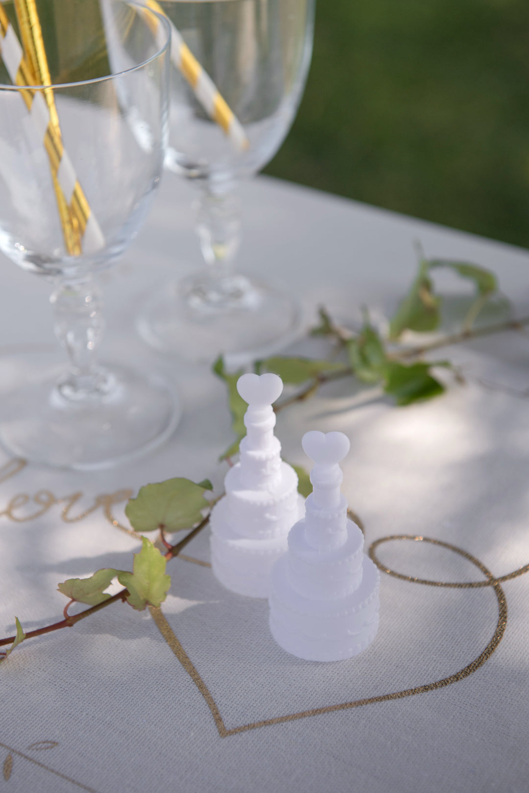 Ensemble Élégant de Bulles de Savon pour Mariage - Tendance et Élégance en Fête