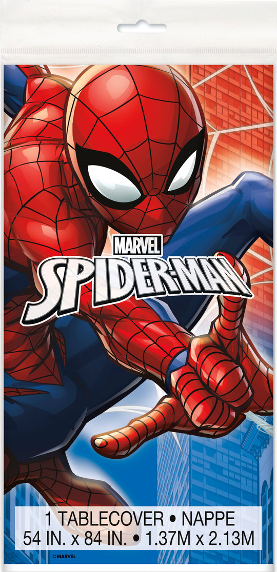 Web-Tastic Spider-Man Tablecover – Swing into Party Action!