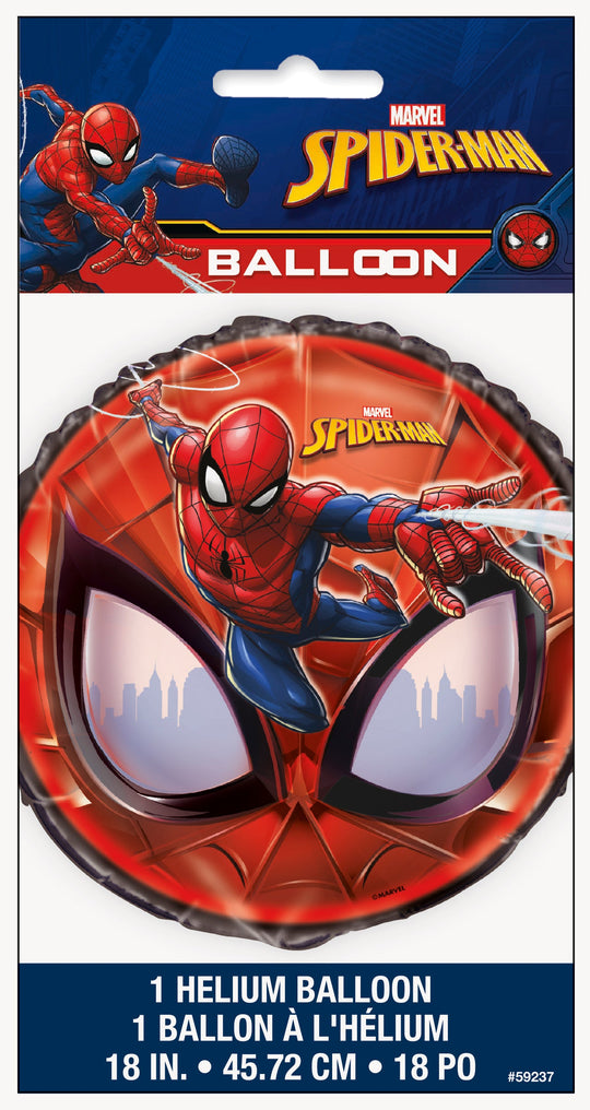 Ballon Mylar Thème Spider-Man - Décor de Fête Parfait avec Flottaison Supérieure