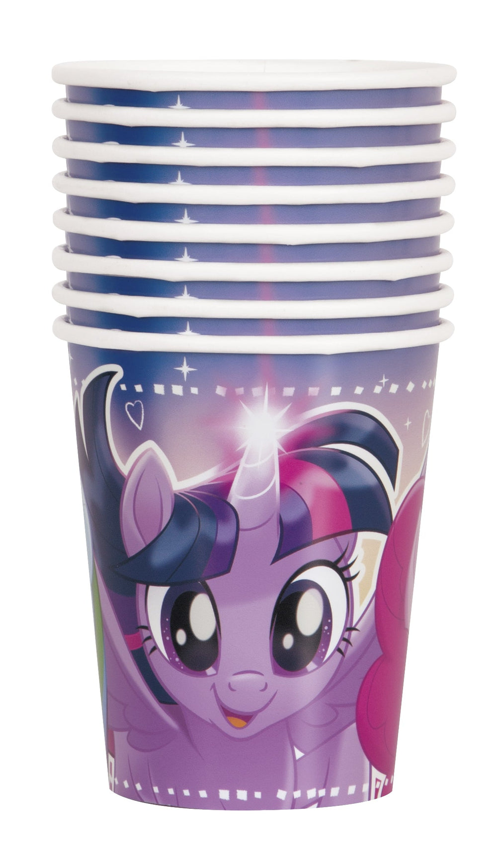 My Little Pony Paper Cup (8) - Sparkle and Shine with the Magical Ponies!