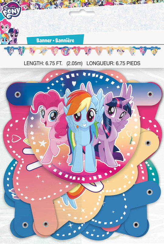 Affordable My Little Pony Party Banner - Easy Set-up For Memorable Birthdays