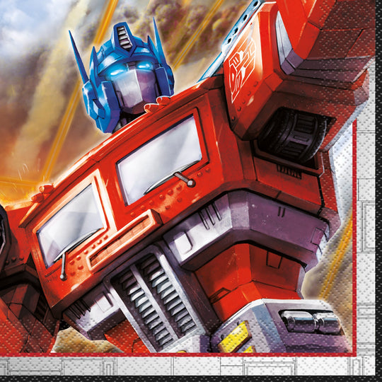Transformers Party Bundle: Plates, Napkins & More - Ultimate Fun!