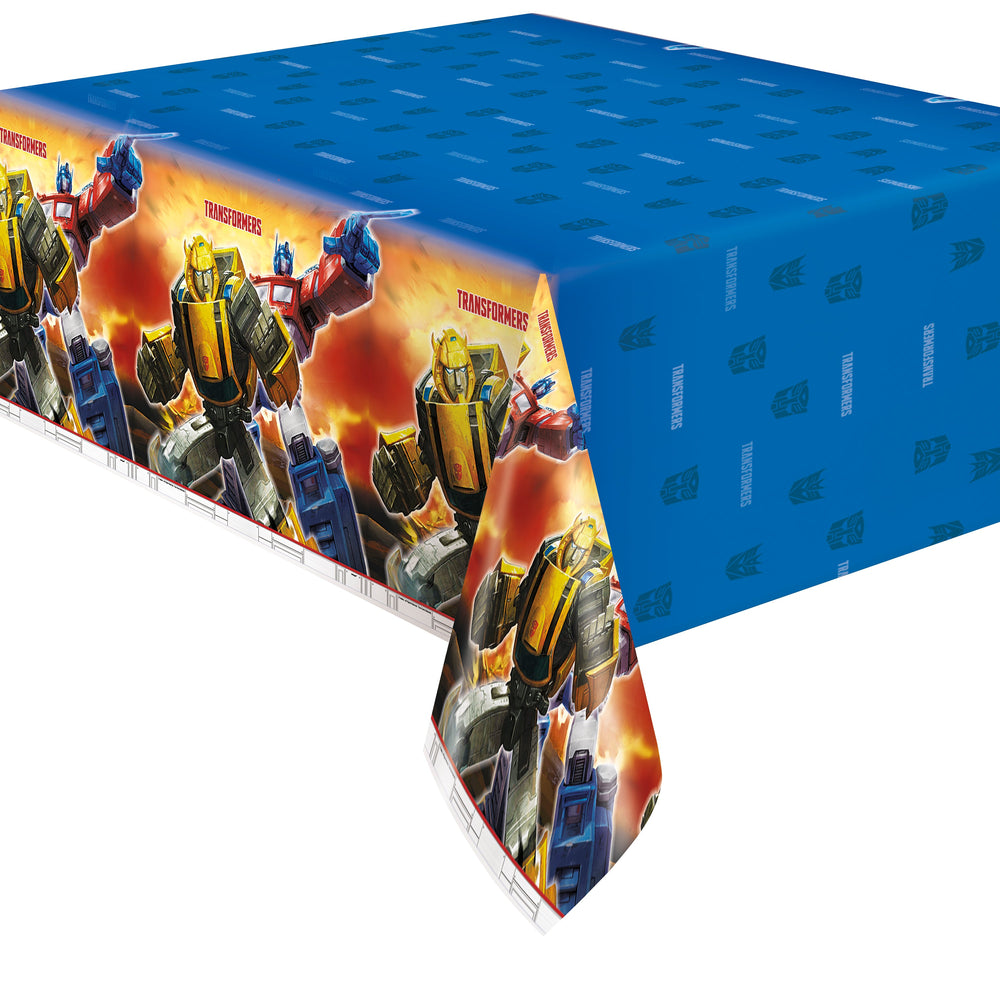 Transformers Themed Party Tablecloth - Easy Set-Up & Affordable for Memorable Birthdays!