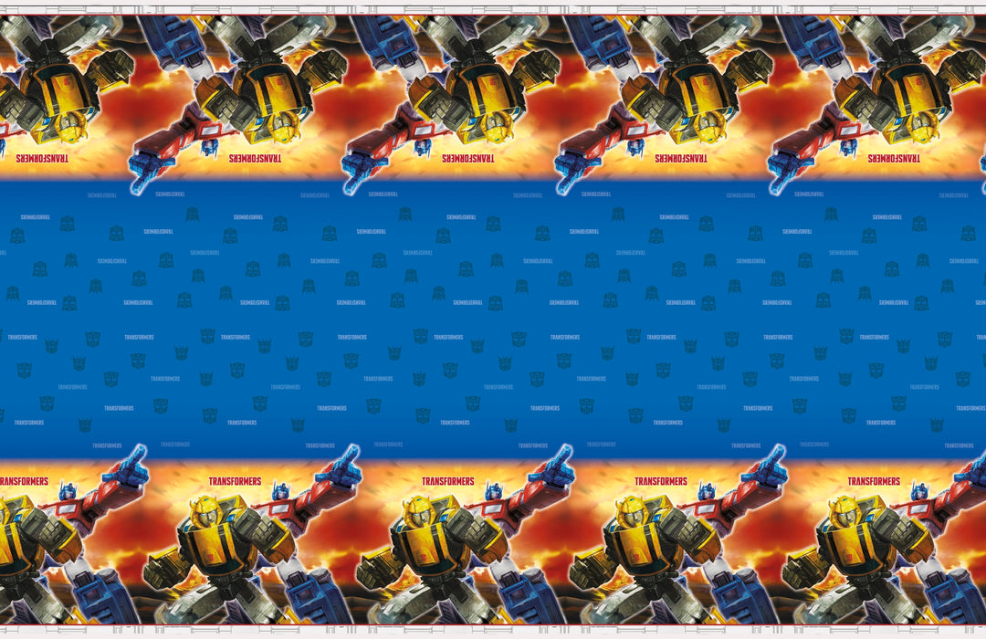Transformers Themed Party Tablecloth - Easy Set-Up & Affordable for Memorable Birthdays!