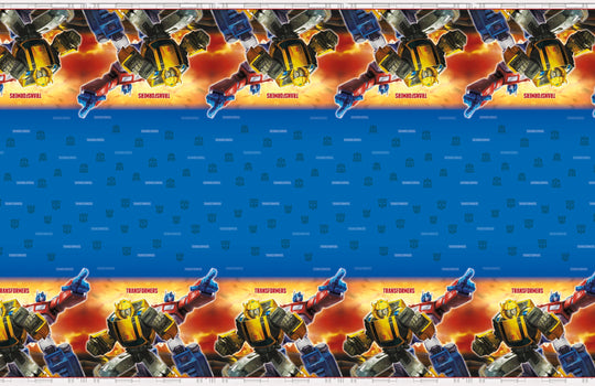 Transformers Themed Party Tablecloth - Easy Set-Up & Affordable for Memorable Birthdays!