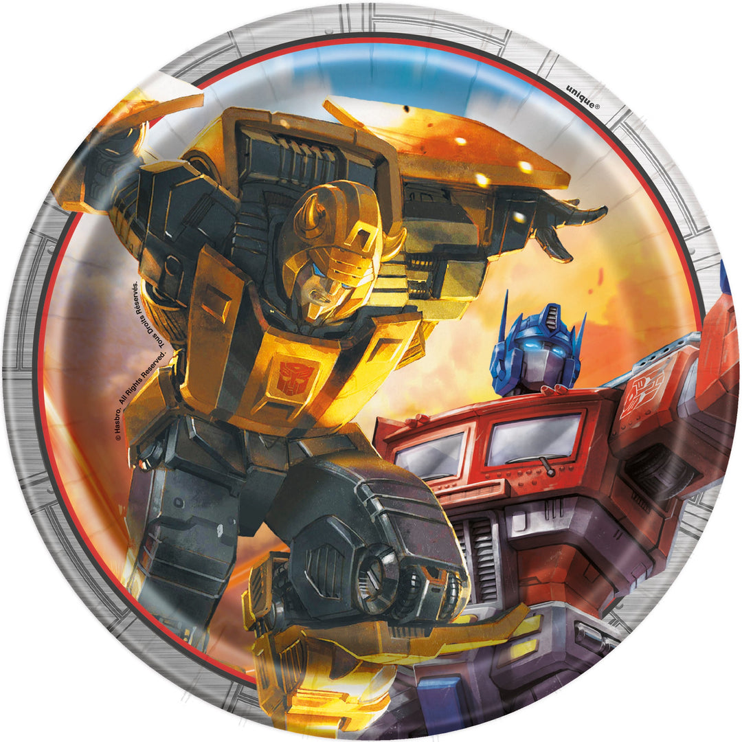 Transformers Party Bundle: Plates, Napkins & More - Ultimate Fun!
