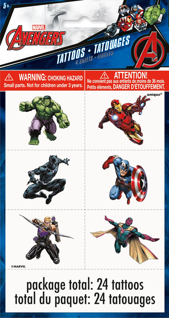 Epic Avengers Tattoos - Unleash Your Inner Hero!
