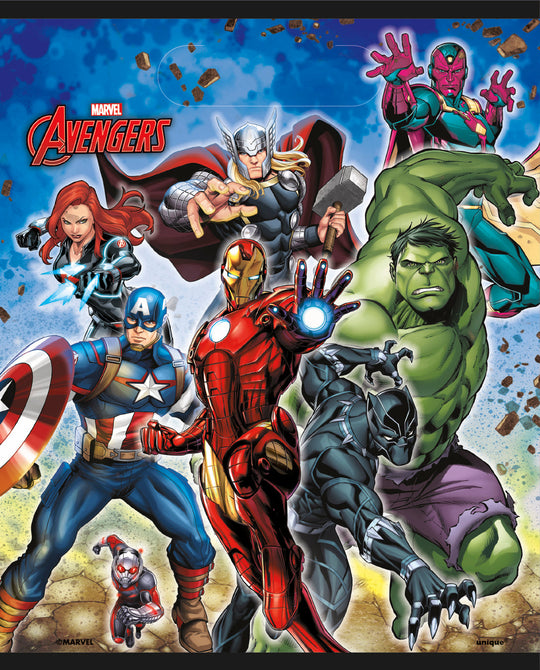 Avengers Loot Bags (8) - Unleash Your Superhero Powers!