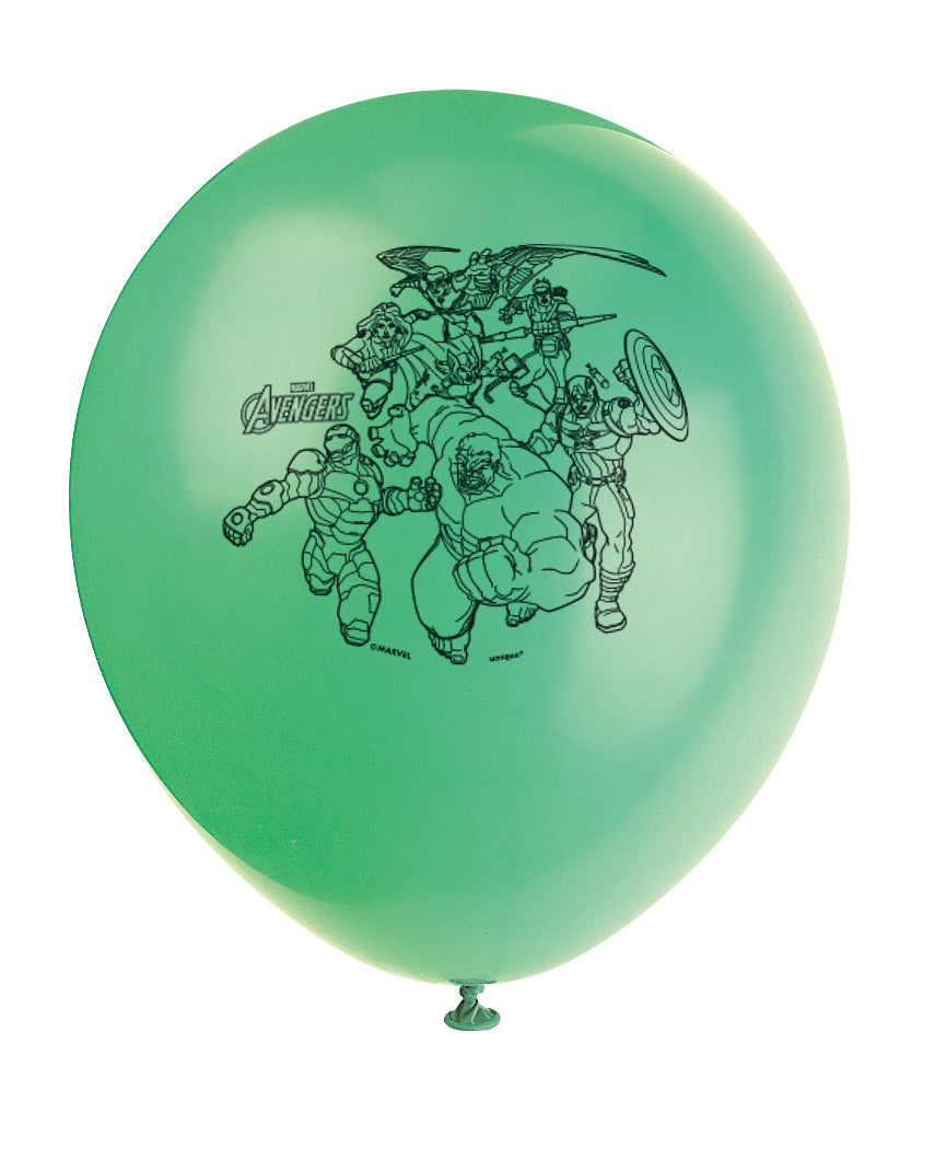 Ballons de fête Avengers ultimes - Que la fête commence! (Lot de 8)