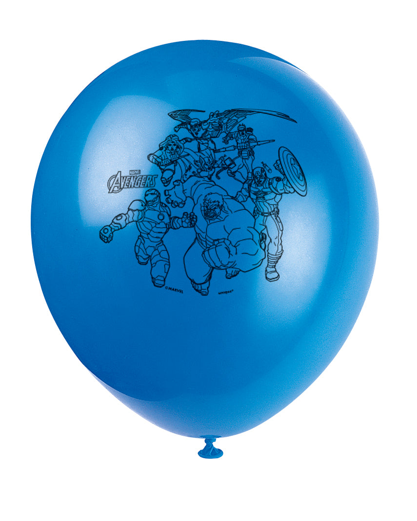 Ultimate Avengers Party Balloons - Inflate the Fun! (Pack of 8)