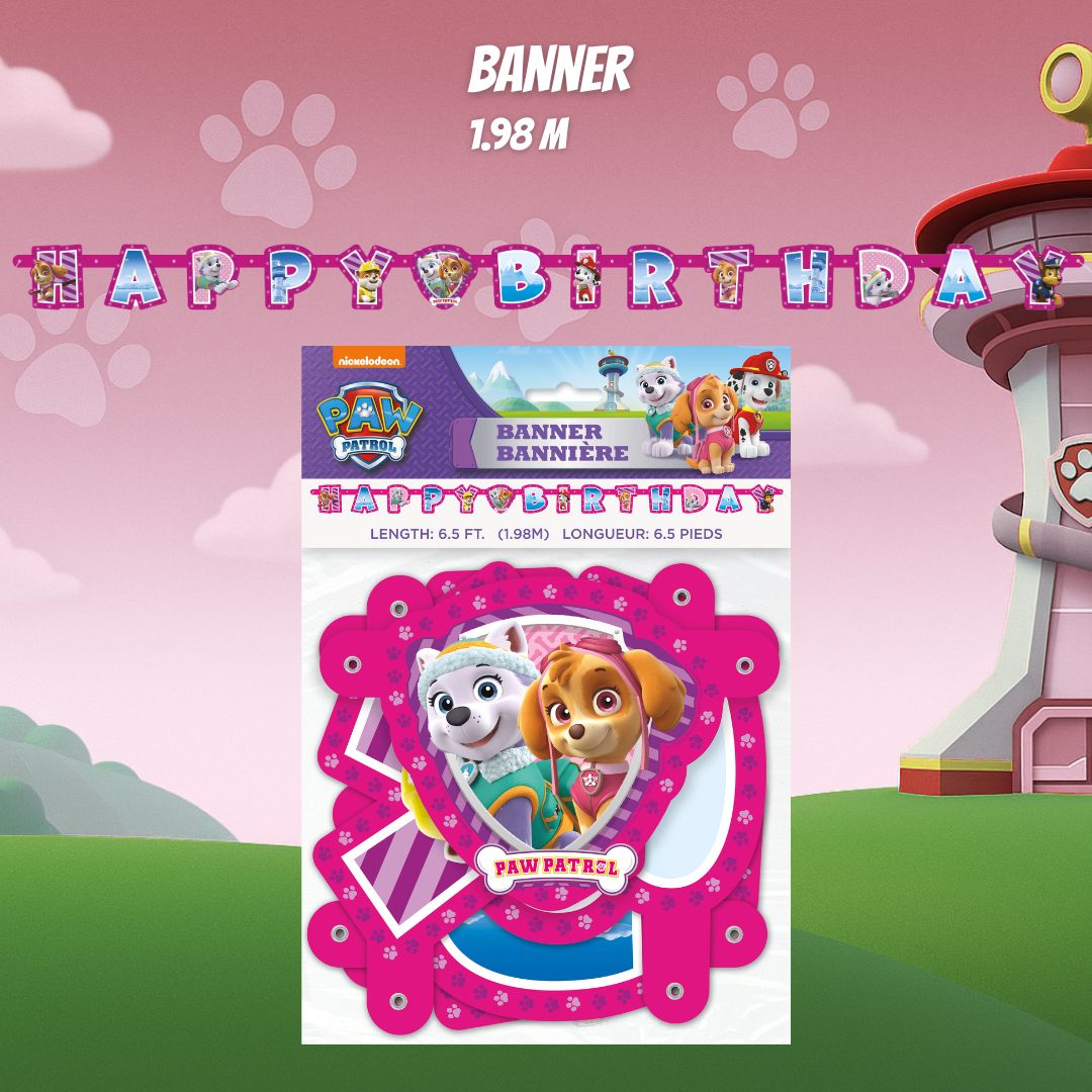 Skye Paw Patrol Party Supplies Bundle - The Ultimate Celebration Kit!