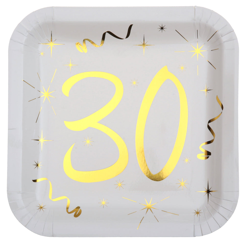 30th Birthday Gold Party Bundle – All-in-One Celebration Solution!