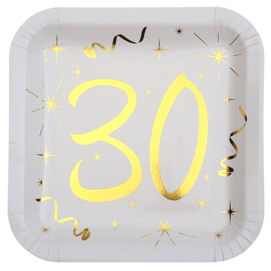 30th Birthday Gold Party Bundle – All-in-One Celebration Solution!