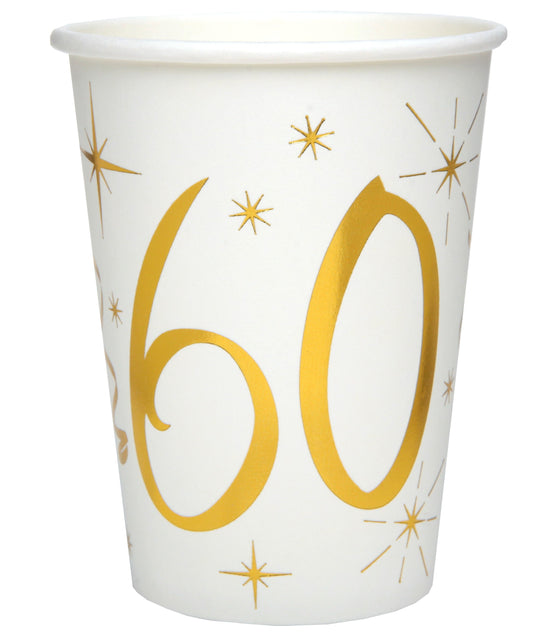 60th Birthday Gold Party Bundle – Effortless Celebration Solution!