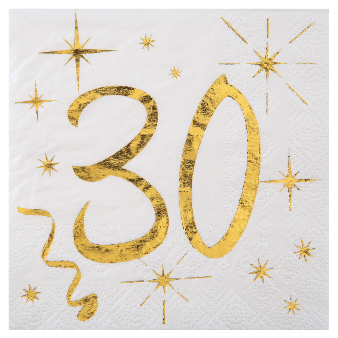 30th Birthday Gold Party Bundle - Effortless Celebration Awaits!