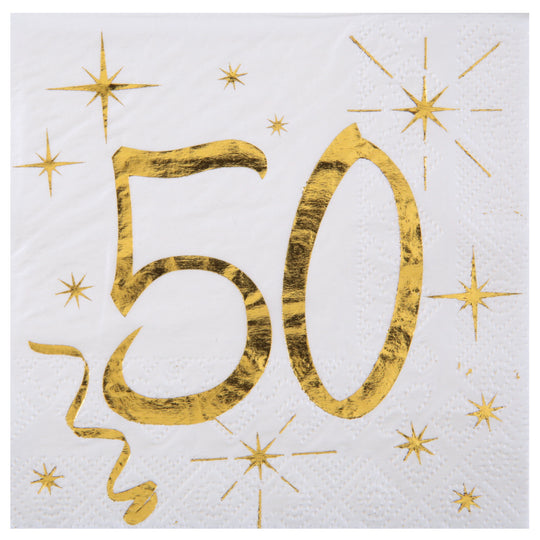 50th Birthday Gold Party Bundle – Ultimate Celebration Solution!