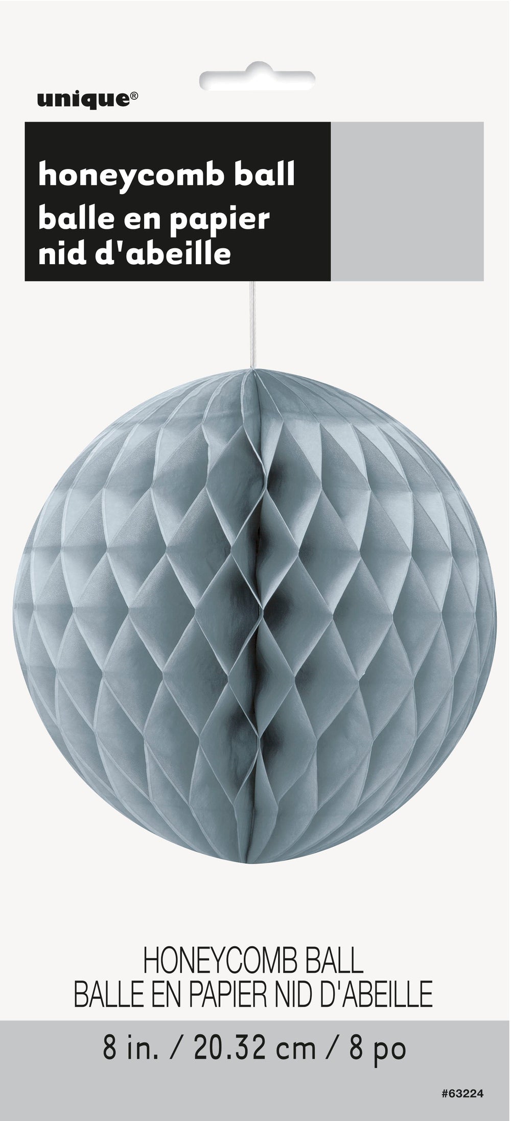 Silver Honeycomb Ball – Affordable Party Decor for Elegant Celebrations!