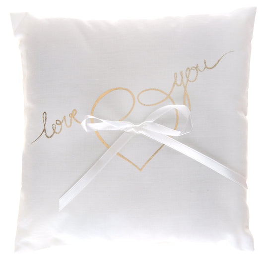 Luxe Gold Metallic Wedding Cushion | Trend-Setting Party Essential