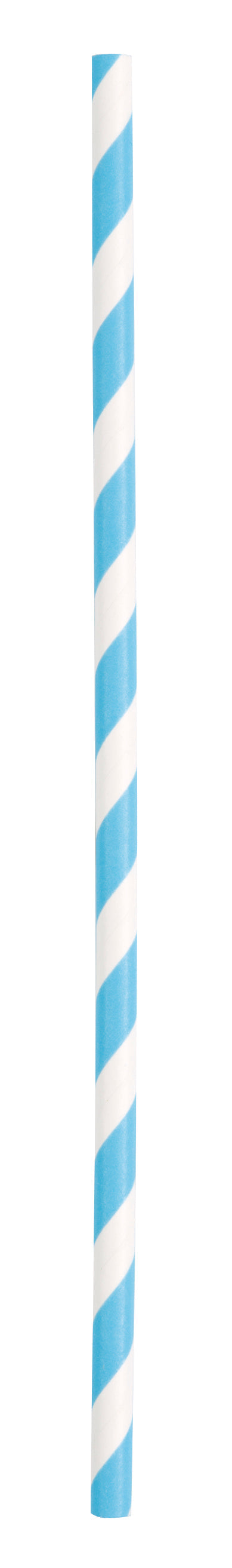 Powder Blue Paper Straws – Perfect Touch for Birthday Celebrations!