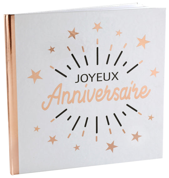 Elegant Birthday Party Guestbook - Stylish Keepsake for Memorable Celebrations